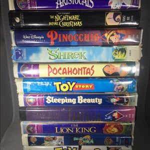 Lot of Disney VHS included Black Diamond Classics